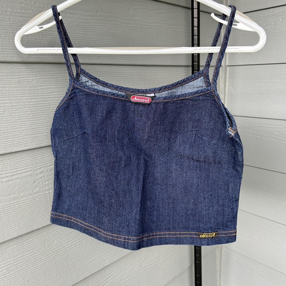 Vintage Diesel Jean Tank Top
